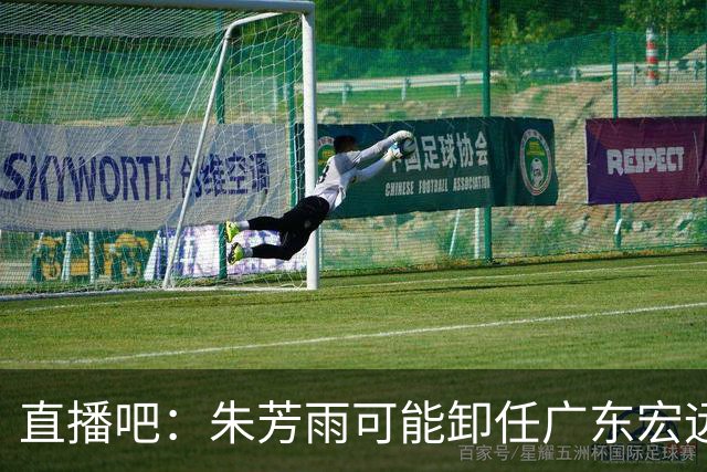 直播吧：朱芳雨可能卸任广东宏远篮球俱乐部总经理一职